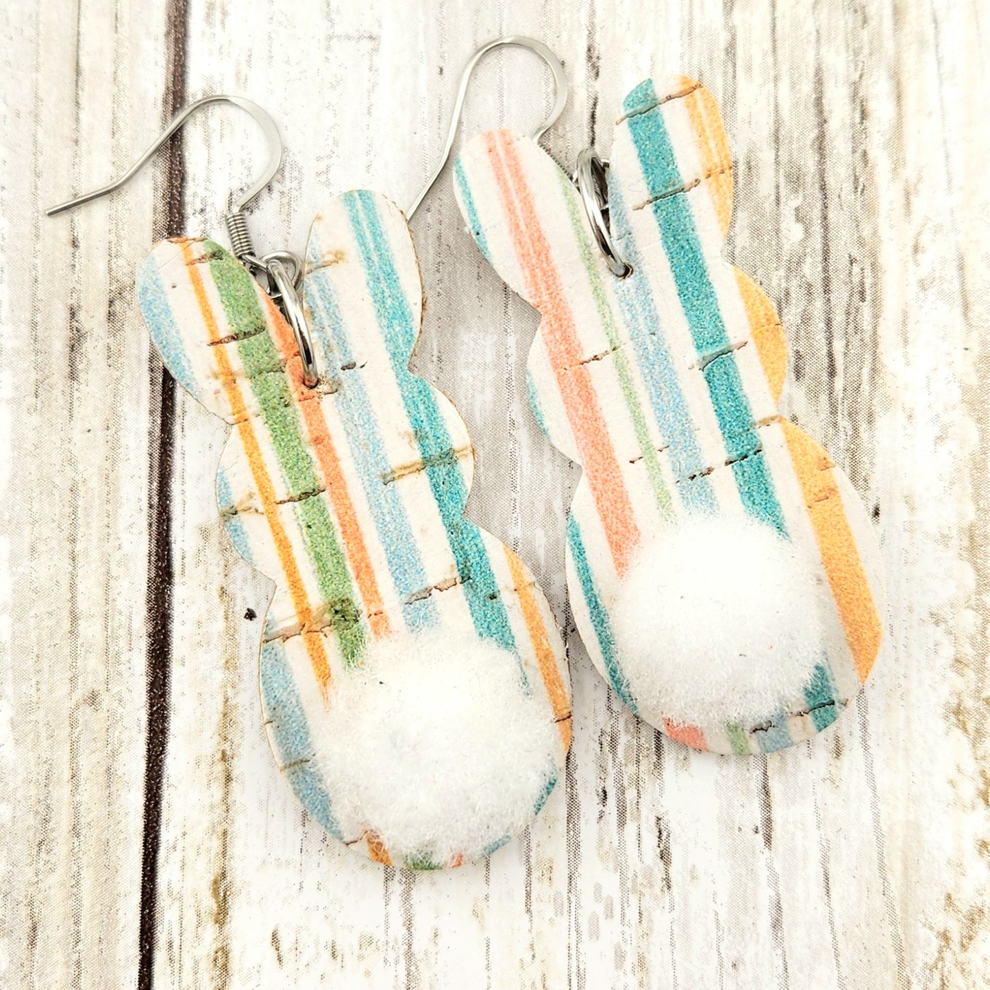 BunnyTails in Spring Stripes