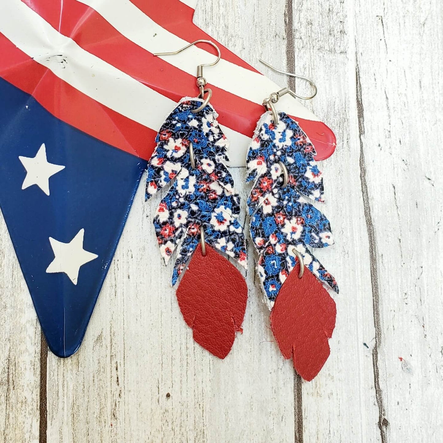 Patriotic Quinns - Floral and Red